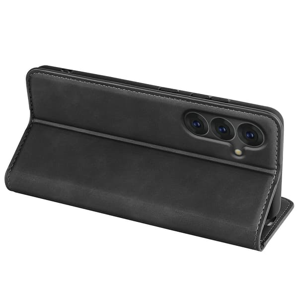Til Samsung Galaxy S25 5G Skin-touch Feeling Magnetisk telefonetui