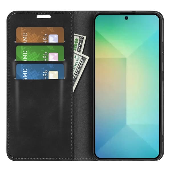 Til Samsung Galaxy S25 5G Skin-touch Feeling Magnetisk telefonetui