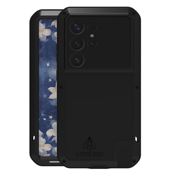Samsung Galaxy S25 Ultra Case Panserbeskyttelse Case Shell + hærdet glas