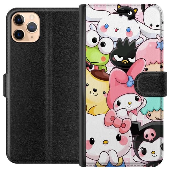 Apple iPhone 11 Pro Max Lompakkokotelo Kawaii Sanrio Crew