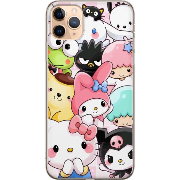 Apple iPhone 11 Pro Max Gjennomsiktig deksel Kawaii Sanrio Crew