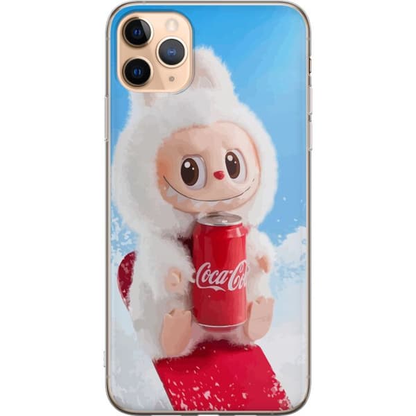 Apple iPhone 11 Pro Max Gjennomsiktig deksel Labubu Summer Edition