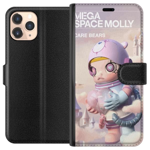 Apple iPhone 11 Pro Lompakkokotelo Mega Space Molly Care Bears Series - Share Bear Edition