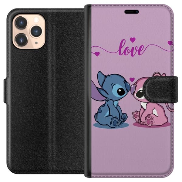 Apple iPhone 11 Pro Lompakkokotelo Lilo & Stitch – Angel Edition