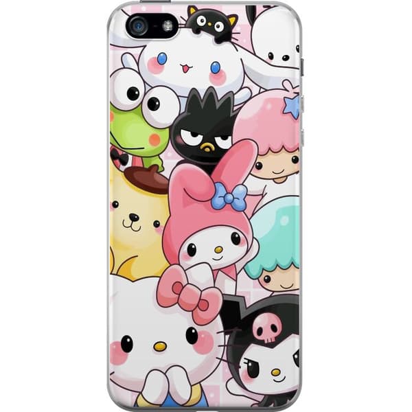 Apple iPhone 5 Läpinäkyvä kuori Kawaii Sanrio Crew