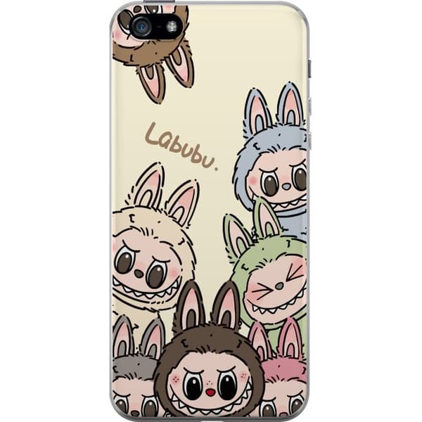 Apple iPhone 5 Gennemsigtig cover Labubu Pastel Collection