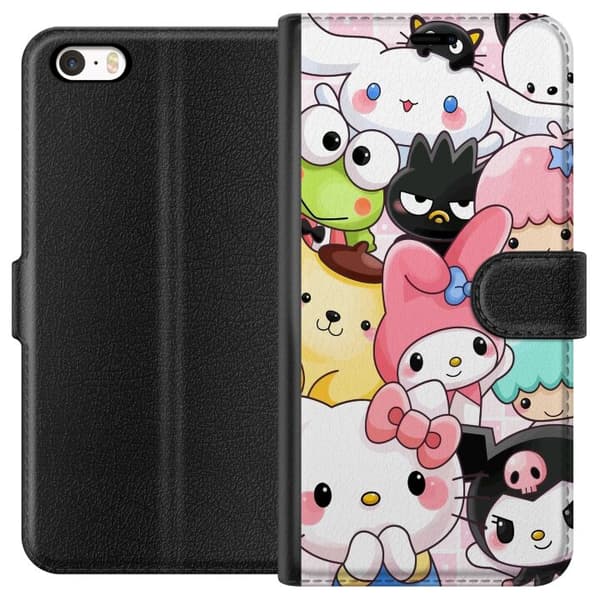 Apple iPhone 5s Tegnebogsetui Kawaii Sanrio Crew