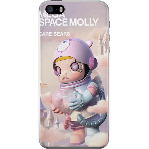 Apple iPhone 5s Genomskinligt Skal Mega Space Molly Care Bears Series - Share Bear Edition
