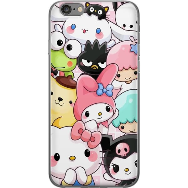 Apple iPhone 6 Gennemsigtig cover Kawaii Sanrio Crew