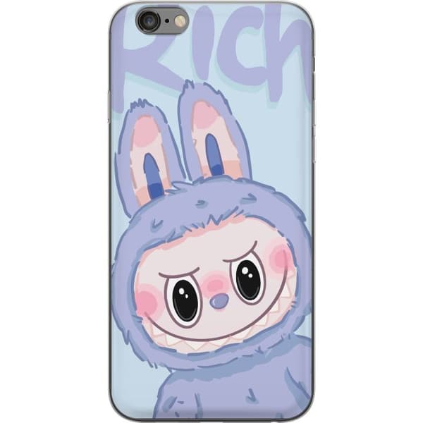 Apple iPhone 6 Plus Genomskinligt Skal Blue Bunny Labubu