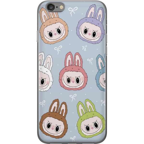 Apple iPhone 6s Gennemsigtig cover Pastel Labubu