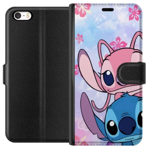 Apple iPhone 5 Tegnebogsetui Stitch & Angel