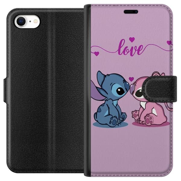Apple iPhone 6 Tegnebogsetui Lilo & Stitch – Angel Edition
