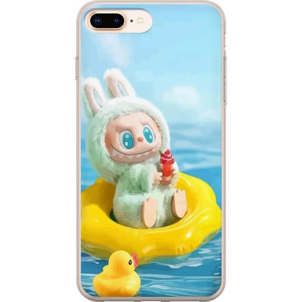 Apple iPhone 7 Plus Gennemsigtig cover Labubu Macaron-serie