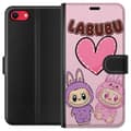 Miniatyrbilde 1 av 3: Apple iPhone 7 Lommeboketui Labubu Pink Monster