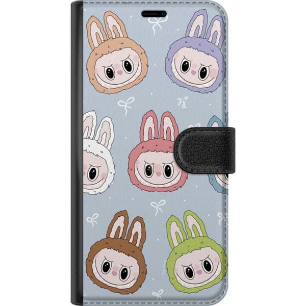 Apple iPhone 8 Tegnebogsetui Pastel Labubu