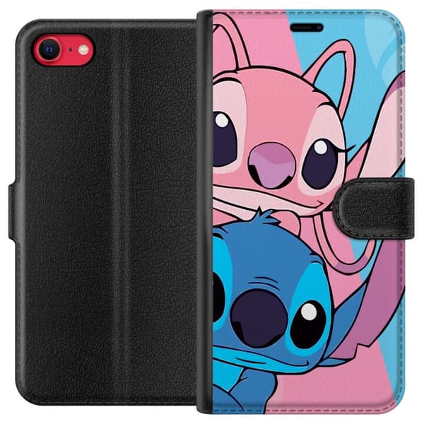 Apple iPhone 8 Tegnebogsetui Stitch & Angel