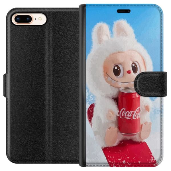Apple iPhone 8 Plus Tegnebogsetui Labubu Summer Edition