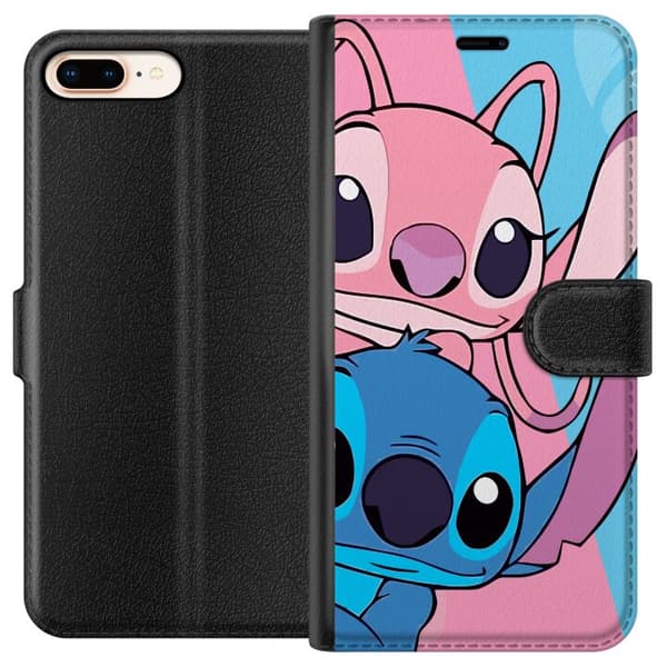Apple iPhone 8 Plus Tegnebogsetui Stitch & Angel