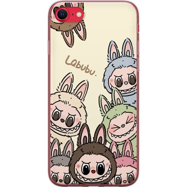 Apple iPhone 8 Läpinäkyvä kuori Labubu Pastel Collection