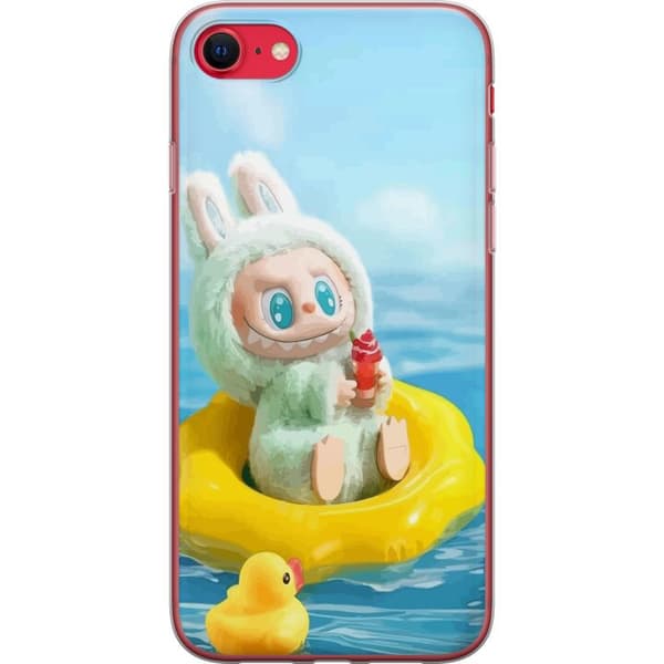 Apple iPhone 8 Läpinäkyvä kuori Labubu Macaron-sarja