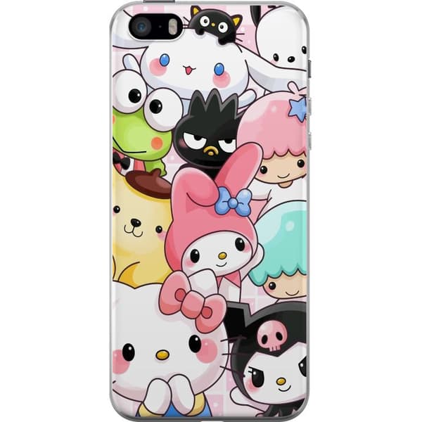 Apple iPhone SE (2016) Läpinäkyvä kuori Kawaii Sanrio Crew