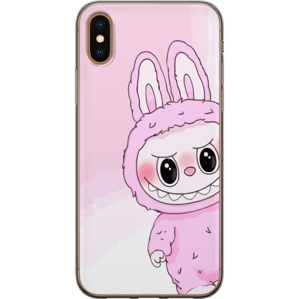 Apple iPhone X Gjennomsiktig deksel Labubu Bunny-serien