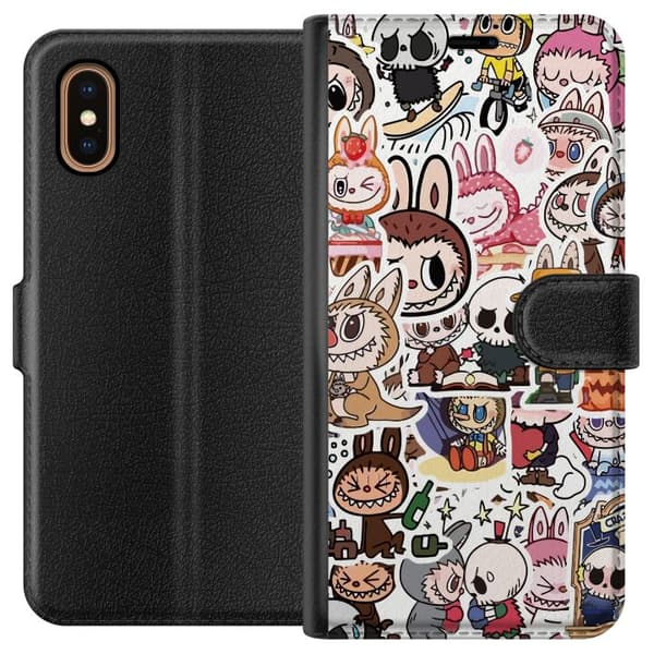 Apple iPhone XS Max Tegnebogsetui Labubu All-Stars – POP MART Specialudgave