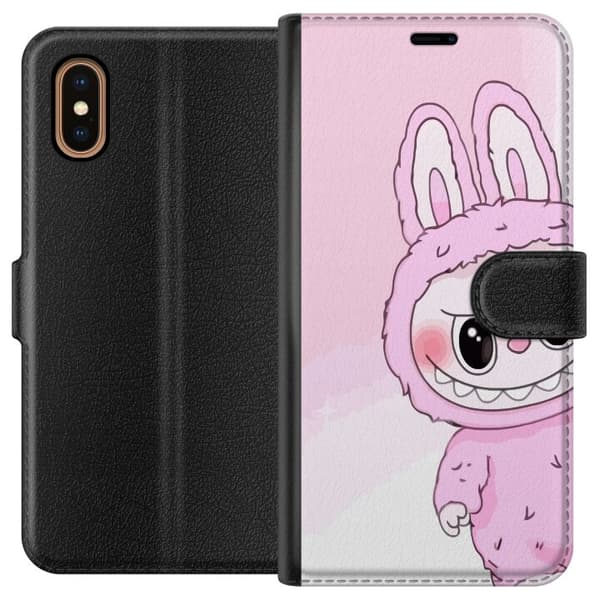 Apple iPhone XS Max Plånboksfodral Labubu Bunny Series