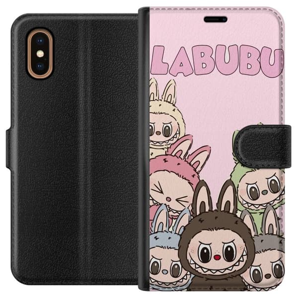 Apple iPhone XS Max Tegnebogsetui Labubu Classics