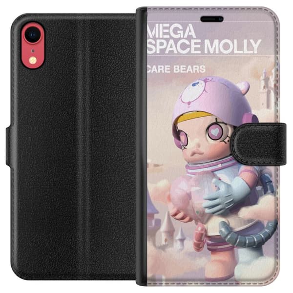 Apple iPhone XR Tegnebogsetui Mega Space Molly Care Bears Series - Share Bear Edition