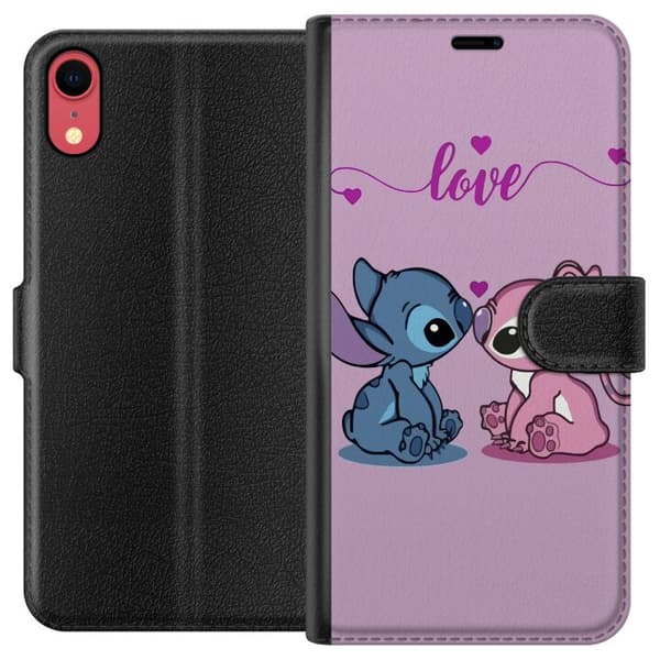 Apple iPhone XR Plånboksfodral Lilo & Stitch – Angel Edition