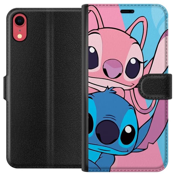 Apple iPhone XR Tegnebogsetui Stitch & Angel
