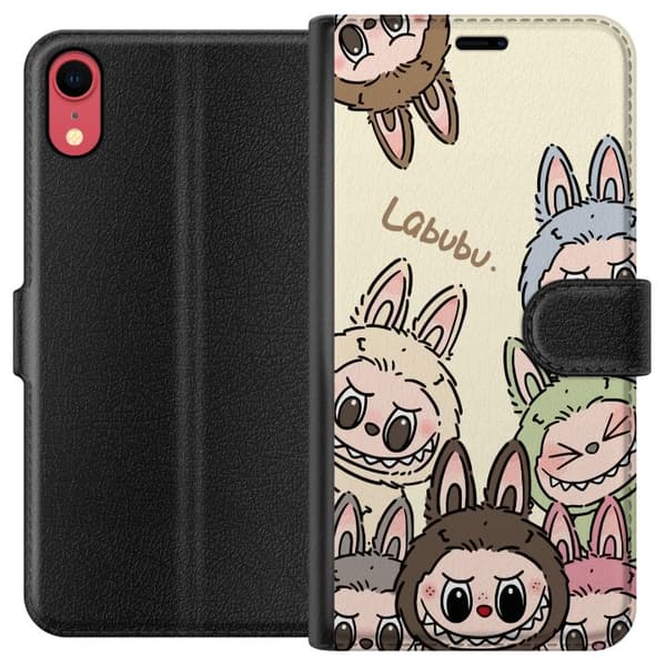 Apple iPhone XR Lommeboketui Labubu Pastel Collection