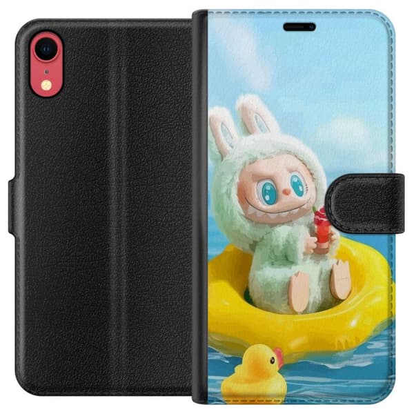 Apple iPhone XR Lompakkokotelo Labubu Macaron-sarja