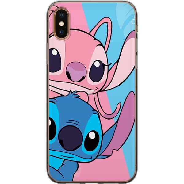 Apple iPhone XS Max Gennemsigtig cover Stitch & Angel