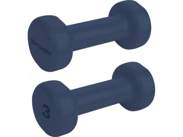 Spokey vinyl manualer 2 x 3 kg Spokey SHAPE