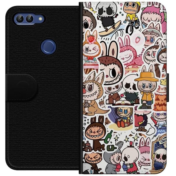 Huawei P smart Tegnebogsetui Labubu All-Stars – POP MART Specialudgave