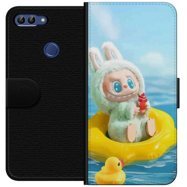 Huawei P smart Tegnebogsetui Labubu Macaron-serie