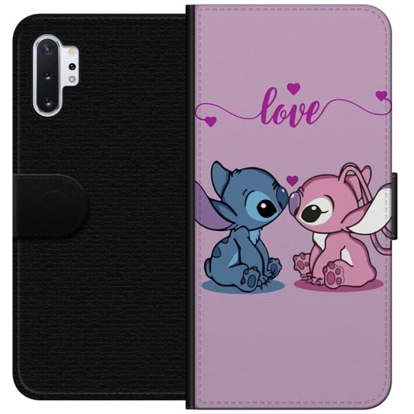 Samsung Galaxy Note10+ Tegnebogsetui Lilo & Stitch – Angel Edition
