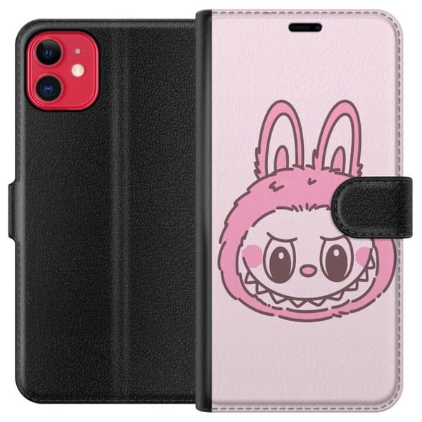 Apple iPhone 11 Lommeboketui Labubu Dyrekretsbunnyutgave