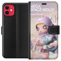 Miniatyrbillede 1 af 3: Apple iPhone 11 Tegnebogsetui Mega Space Molly Care Bears Series - Share Bear Edition