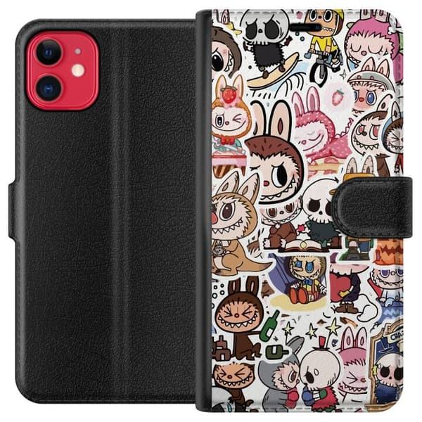 Apple iPhone 11 Plånboksfodral Labubu All-Stars – POP MART Special