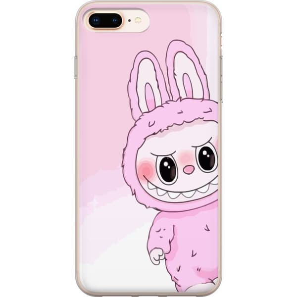 Apple iPhone 8 Plus Gennemsigtig cover Labubu Kanin-serien
