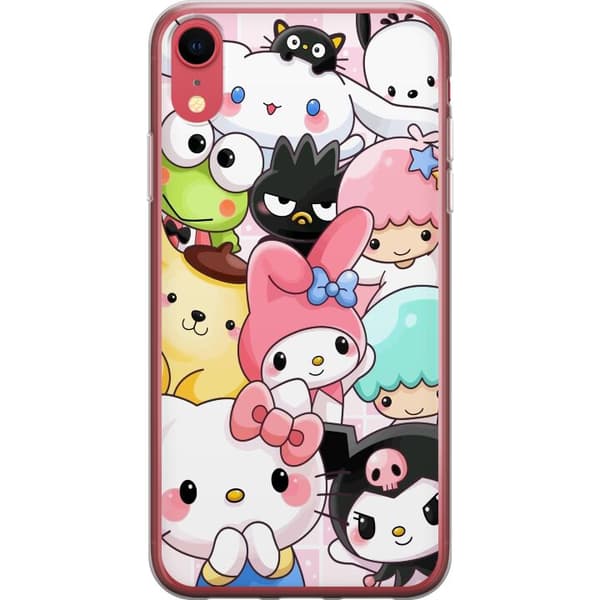 Apple iPhone XR Gennemsigtig cover Kawaii Sanrio Crew