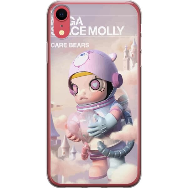 Apple iPhone XR Gennemsigtig cover Mega Space Molly Care Bears Series - Share Bear Edition