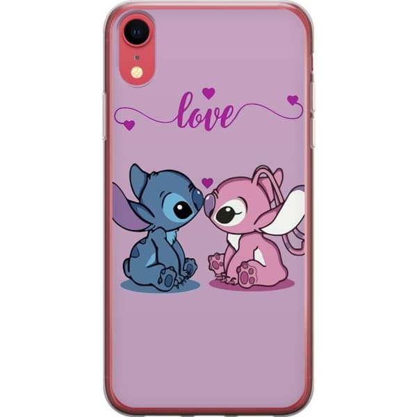 Apple iPhone XR Läpinäkyvä kuori Lilo & Stitch – Angel Edition