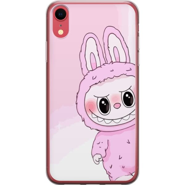 Apple iPhone XR Gennemsigtig cover Labubu Kanin-serien