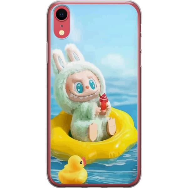Apple iPhone XR Läpinäkyvä kuori Labubu Macaron-sarja