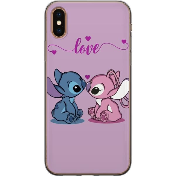 Apple iPhone XS Gjennomsiktig deksel Lilo & Stitch – Angel Edition